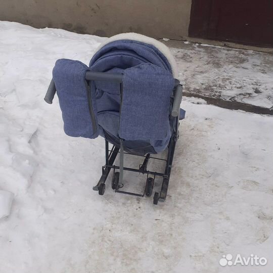 Коляска санки