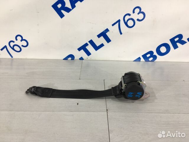 Ремень безопасности задний лев skoda rapid 1 рест