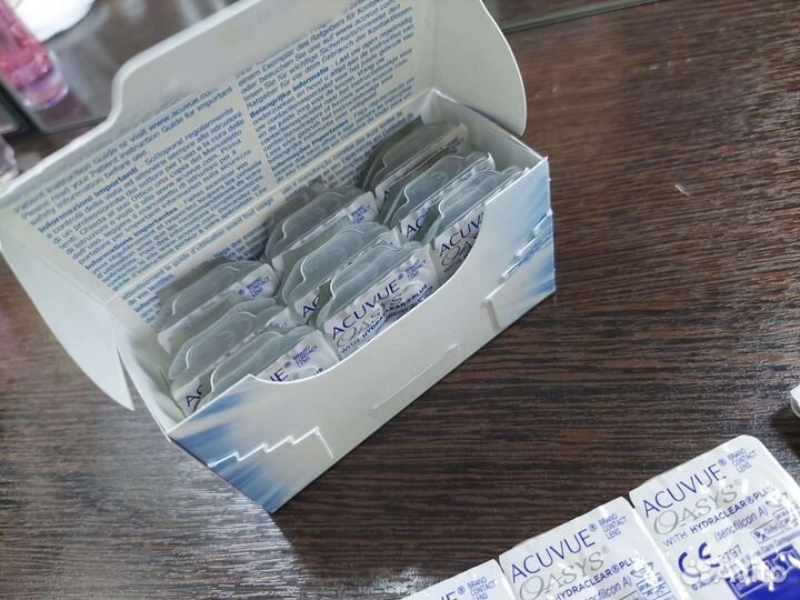 Линзы контактные acuvue oasys двухнедельные