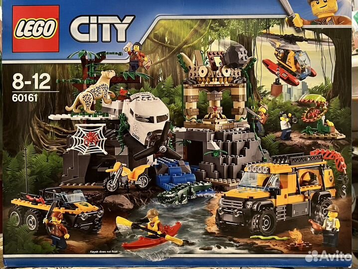 Lego City 60161 База исследователей джунглей