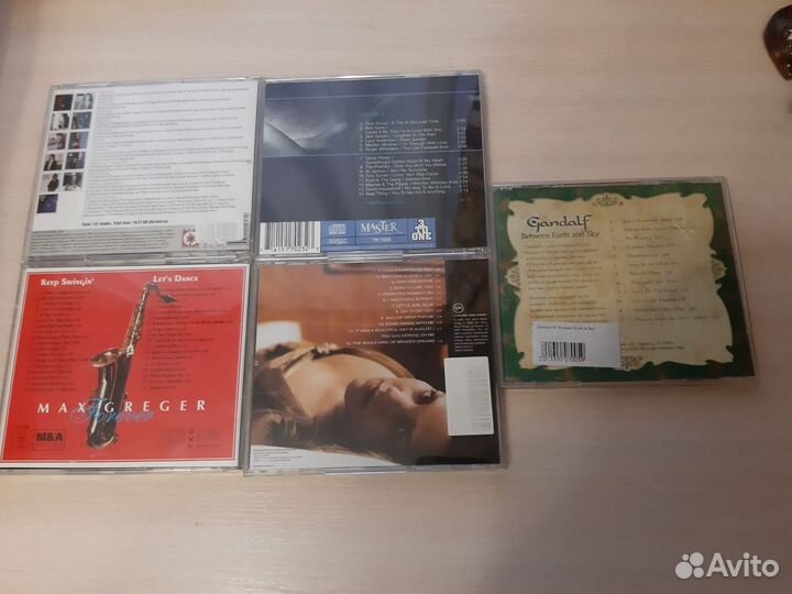 CD диски, популярная музыка, рок