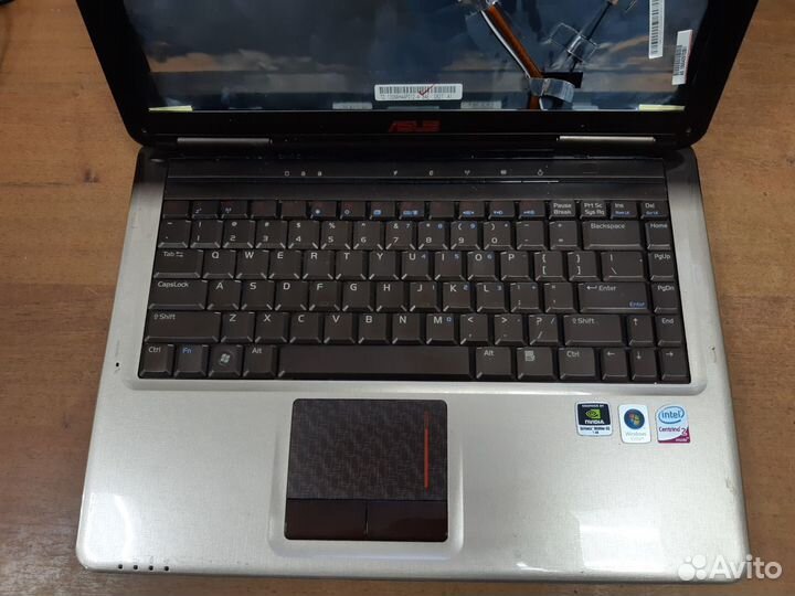 Ноутбук asus X83V на запчасти