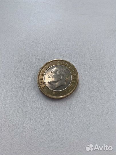 1 лира Турция