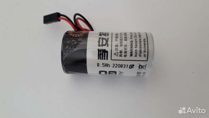 Литиевые батарейки ER26500 (C) с коннектором