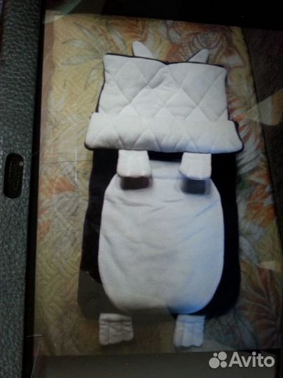 Утеплённый конверт для малыша 