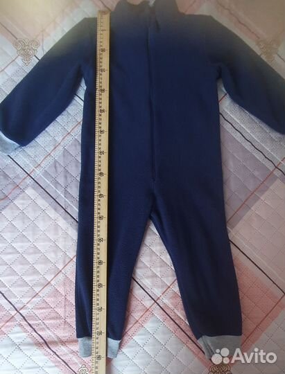 Комбинезон флисовый для двойни