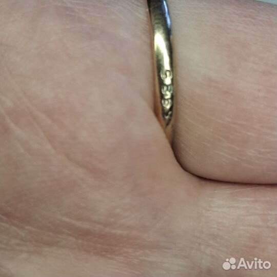 Кольцо с бриллиантом СССР
