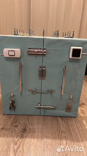 Бизиборд куб большой