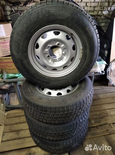 Комплект колёс УАЗ