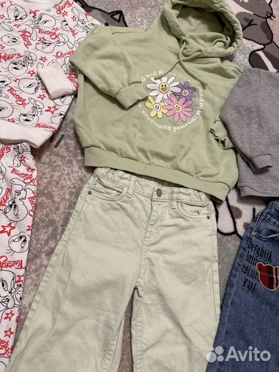 Пакет вещей на девочку 104 zara hm
