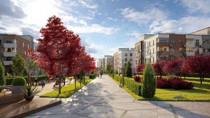 2-к. квартира, 40,8 м², 1/6 эт.