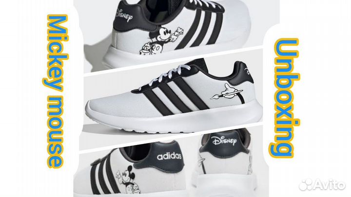 Кроссовки Adidas X Disney Mickey Mouse Lite Racer
