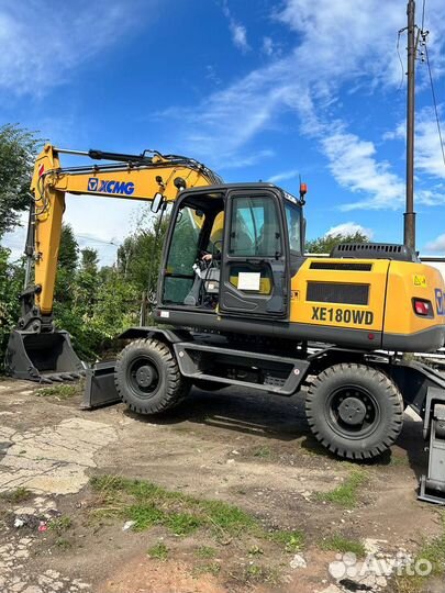 Колёсный экскаватор XCMG XE180WD, 2023