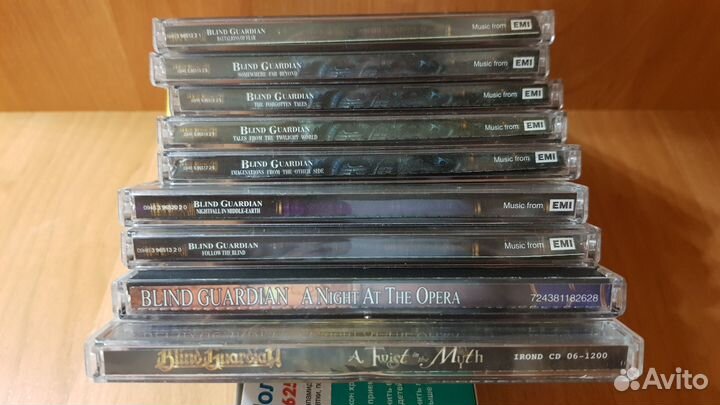 Blind Guardian CD 9шт