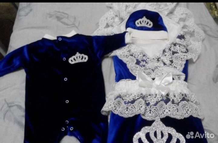 Сымый полный Комплект на выписку бархат