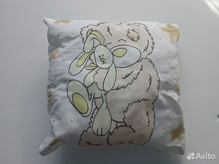 Бортик косичка в кроватку