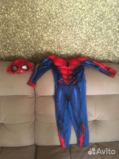 Костюм детский человек паук рост 104