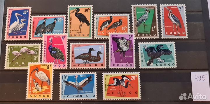 Марки **. фауна. Полные серии