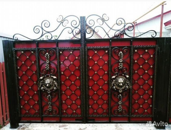 Кованые ворота
