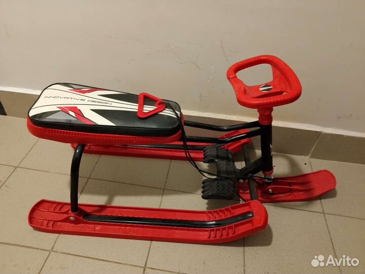 Детский снегокат новый