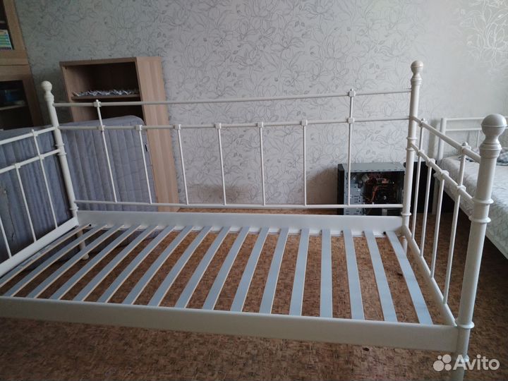 Кровать металлическая Икеа бу