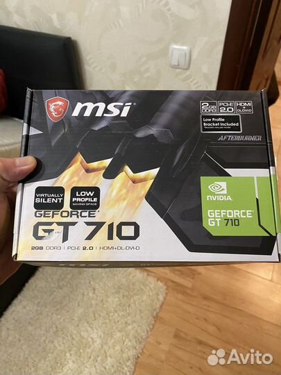 Видеокарта MSI GeForce GT 710
