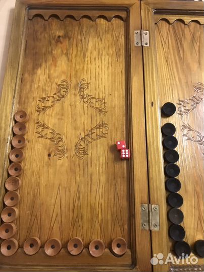 Нарды резные ручной работы