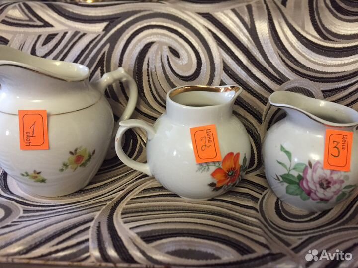 Сливочник Молочник Соусник Хайта лфз Дулево