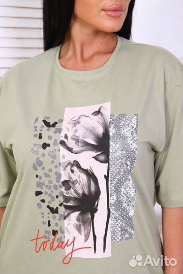 Костюм женский с бриджами, светлый хаки, большого