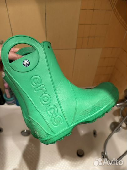 Crocs детские сапоги оригинал J1