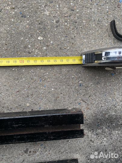 Рейки на багажник inter titan 130см