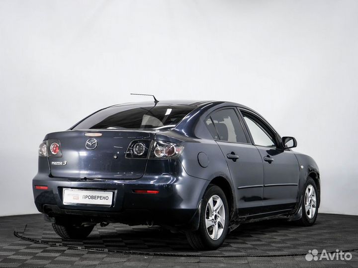 Mazda 3 1.6 МТ, 2007, 200 000 км
