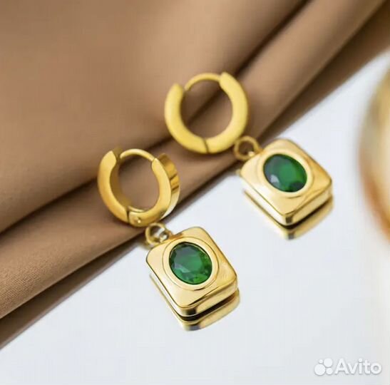 Серьги из нержавеющей стали