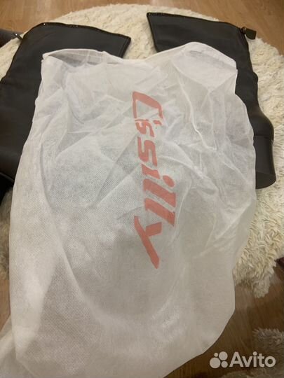 Сапоги женские натуральная кожа италия