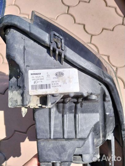 Фара на Рено степвей1