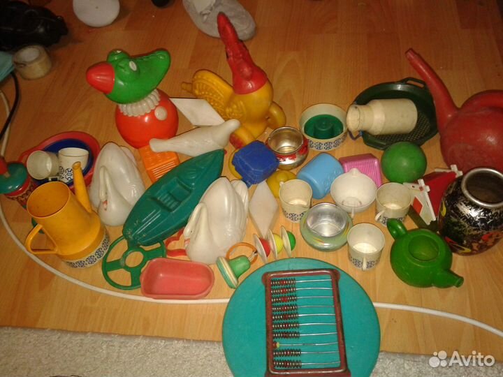 Игрушки пластик СССР