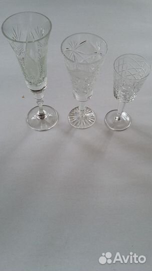 Хрустальные Фужеры времен СССР