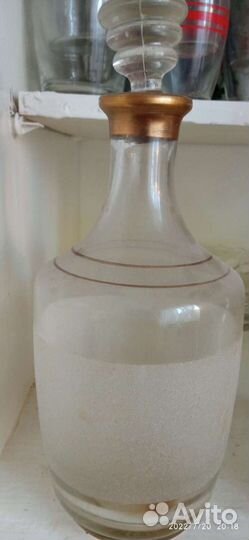 Графин стеклянный СССР