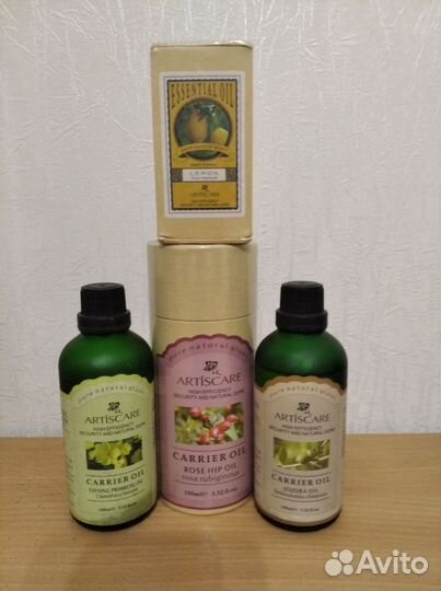 Эфирные масла за 4 уп. все лотом