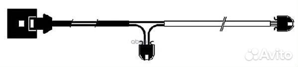 Датчик износа колодок VW touareg 420мм FWI273 F