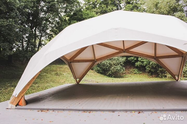 Деревянный шатер Wood от производителя