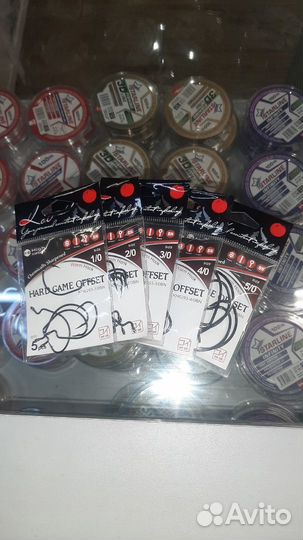 Крючки оффсетные koi
