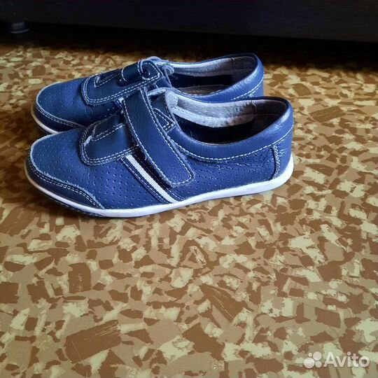 Туфли кожаные