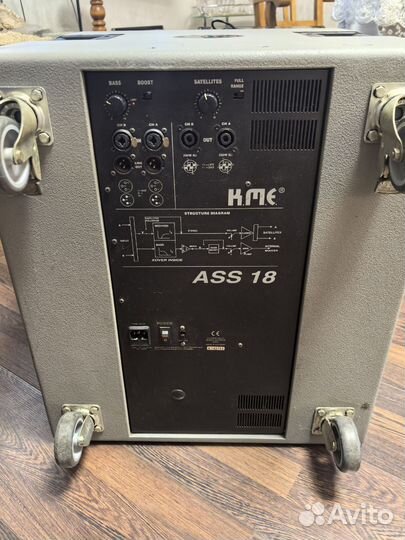 Активный сабвуфер KME ASS18