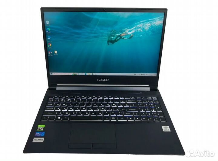 Игровой ноутбук i5 10200H/RTX 3060/144Hz новый