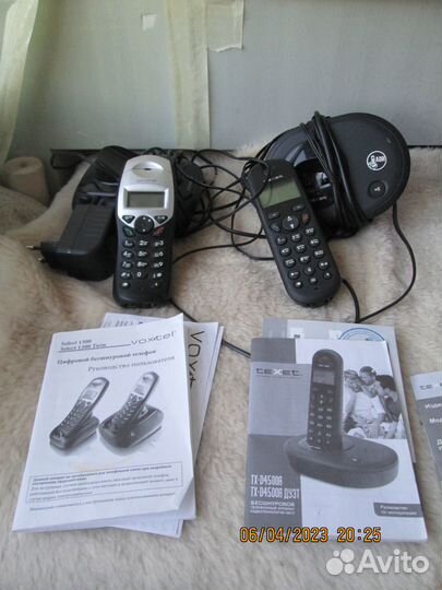 Домашний телефон с носимой трубкой