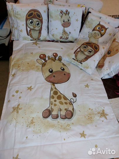 Бортики в кроватку