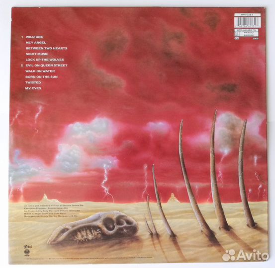 Dio Lock Up The Wolves LP 1990 Europe Original