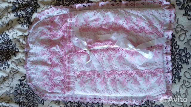 Конверт на выписку летний для девочки