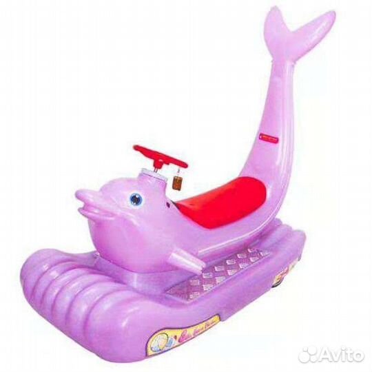 Дельфин электромобиль, электромобиль аттракцион